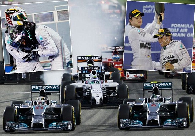 Hamilton Ungguli Rosberg di Grand Prix Bahrain